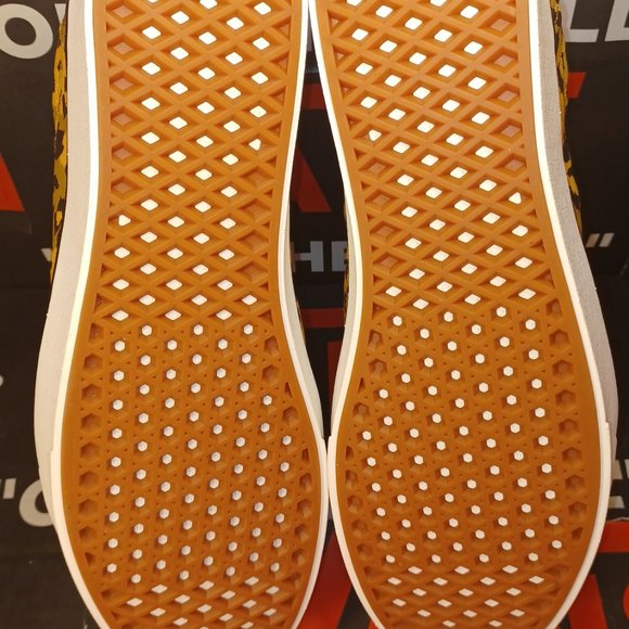 Vans Comfycush Old Skool Men's 10.5 Leopard Golden Brown/Golden Glow VN0… - Picture 7 of 13